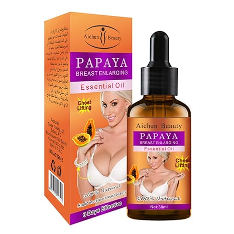 Aichun Beauty Papaya Breast Lifting Enlargement Oil 30ml Sajiero