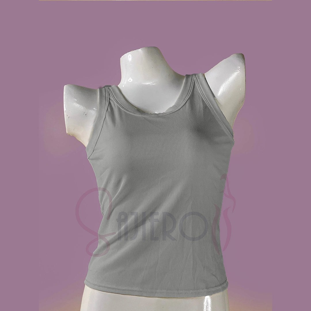 Sajiero Cotton Camisole Style Tank Top