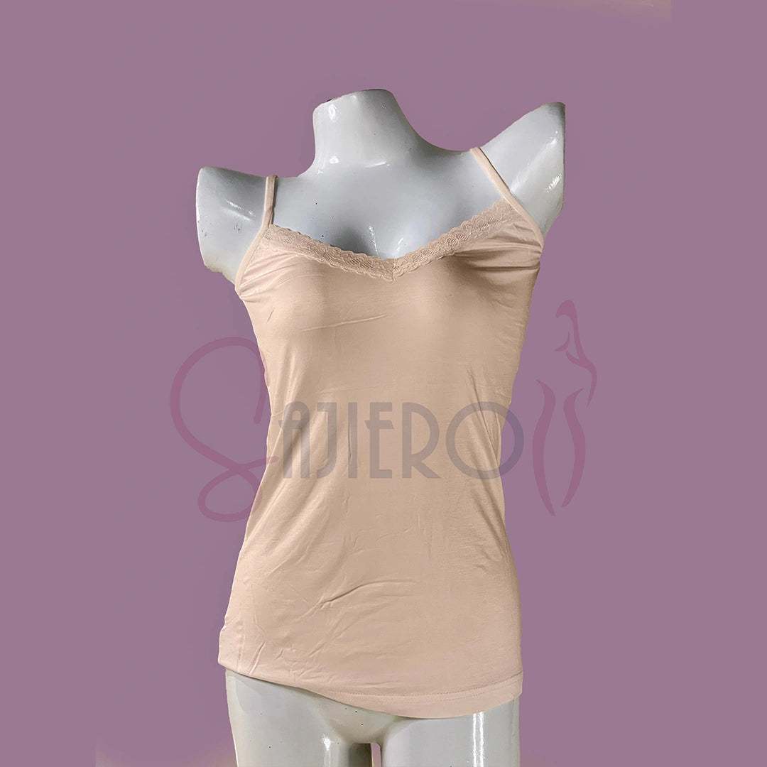 Sajiero Soft Camisole With Thin Strap