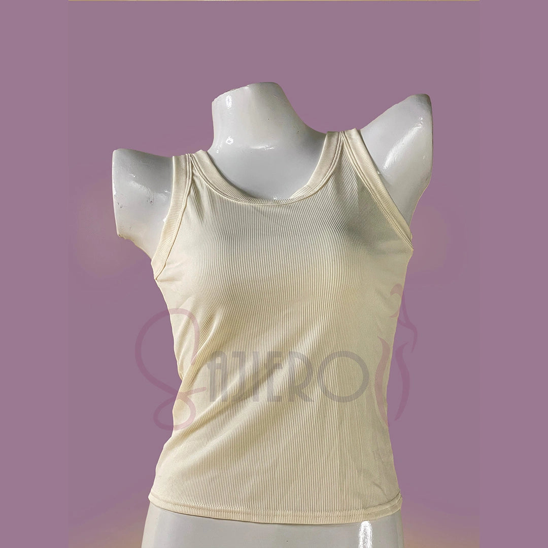 Sajiero Cotton Camisole Style Tank Top