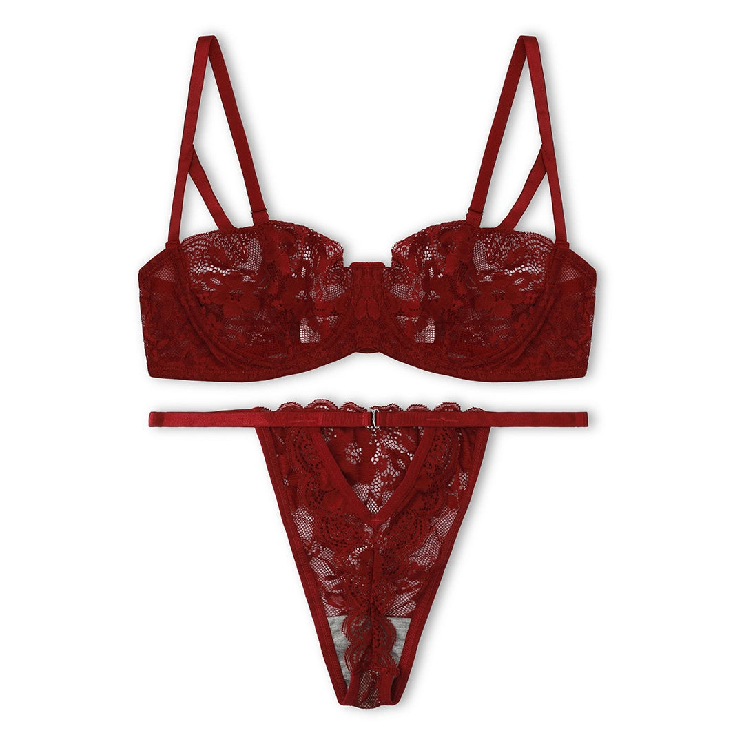 Sajiero Bra Set -  Ruby Allure