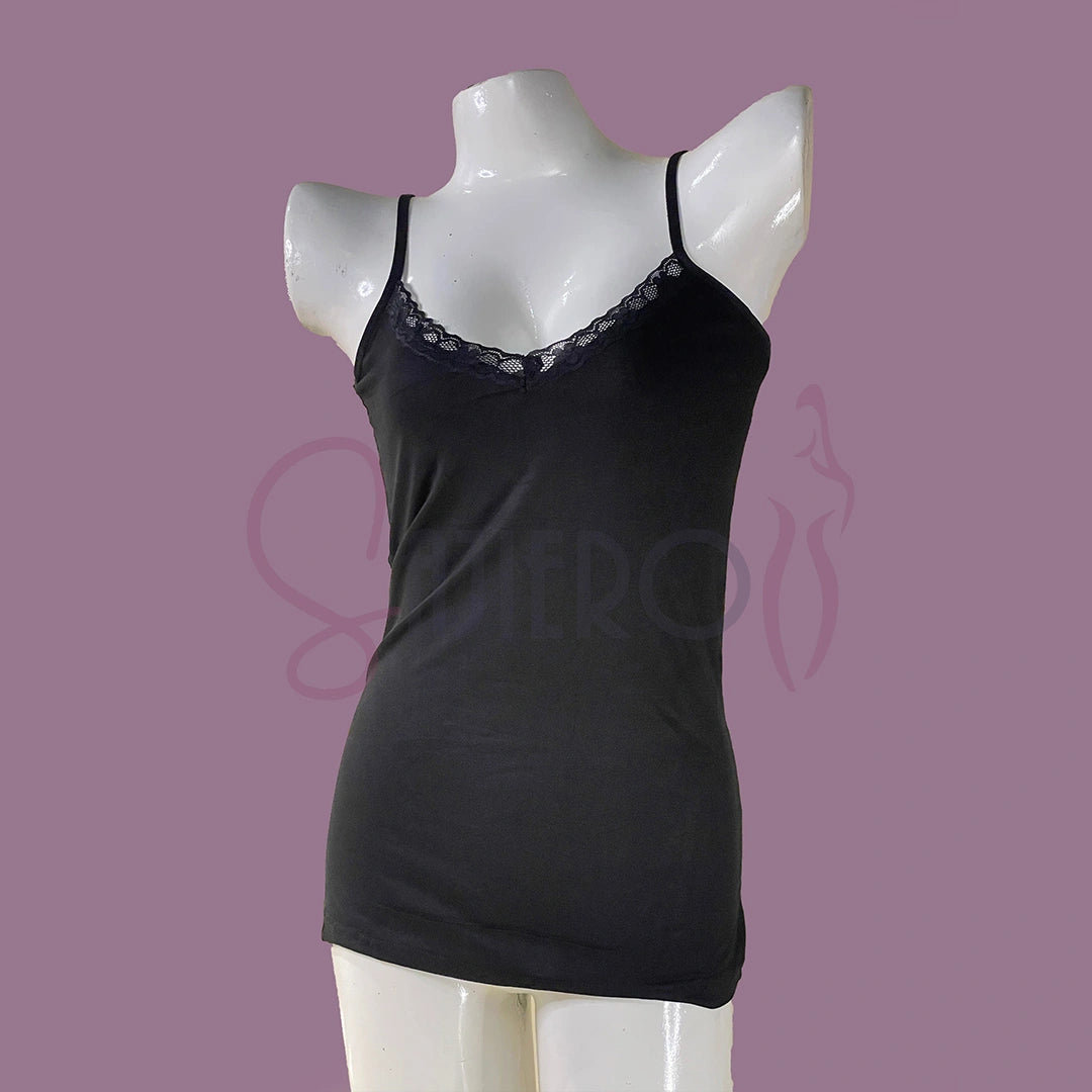 Sajiero Soft Camisole With Thin Strap