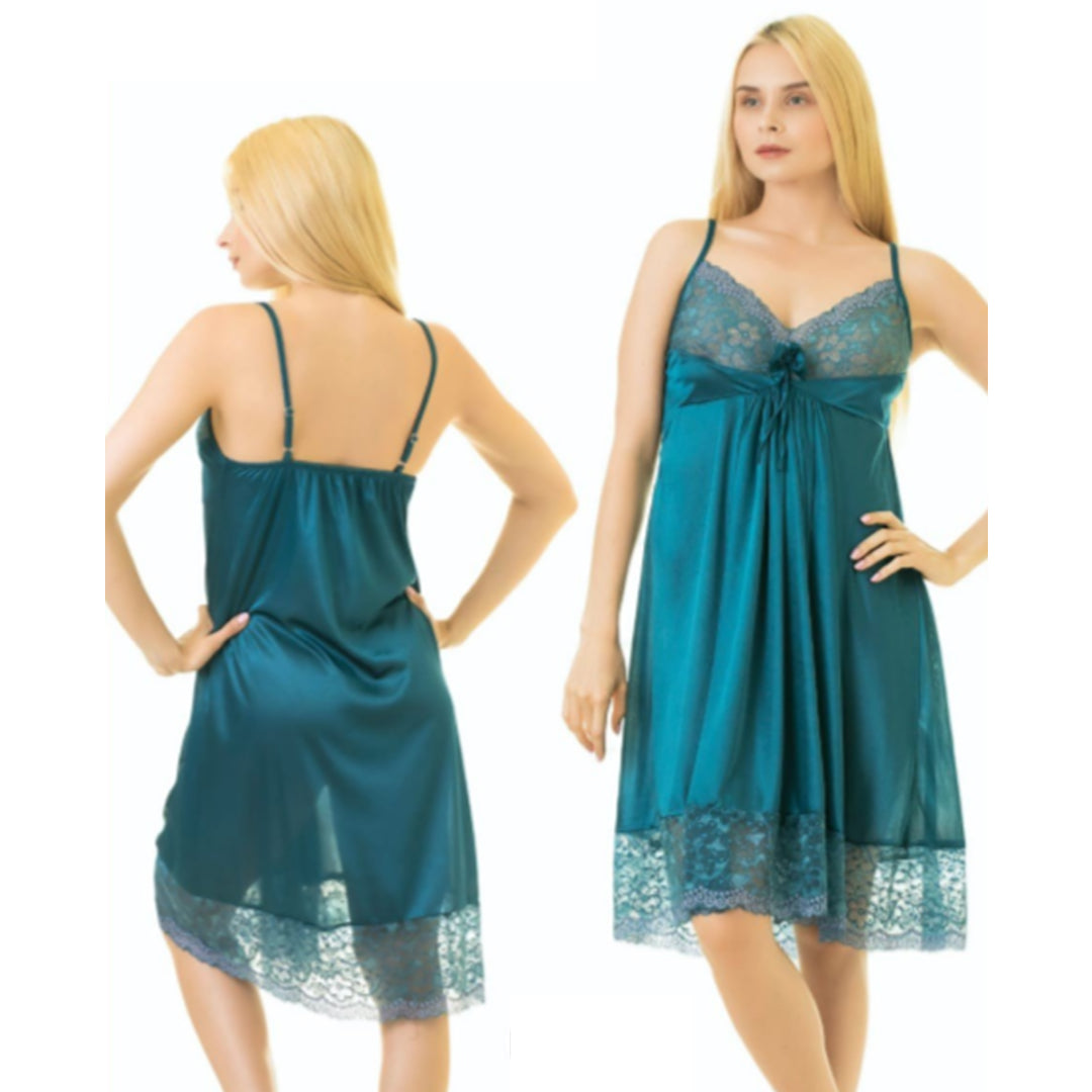 Sajiero 1 Piece Ceder Strap Short Nightie