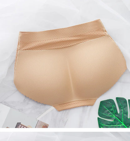 Sajiero Mid Waist Rib Padded Panty Style Butt Lifter Hip Enhancer 5009 best quality hip enhancer underwear for women and ladies price in pakistan onine