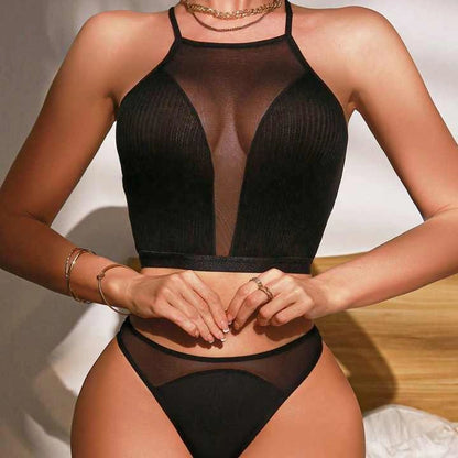 Sajiero Bra Set -  Shadow Net