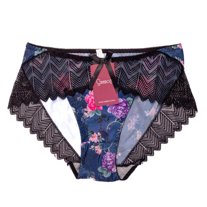 Sajiero Funky Printed Net Panty best quality panties for women and ladies price in pakistan online 