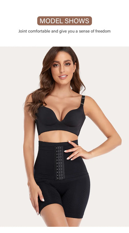 Sajiero Tummy Control Butt Lifter with Adjustable Buckle Shapewear