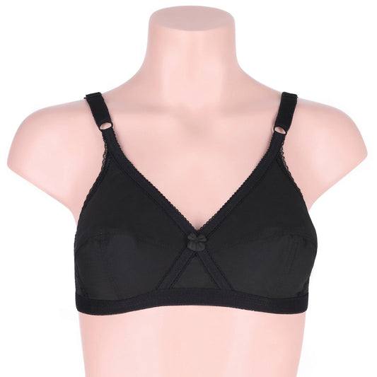 Sajiero Cross Ample Casual Non Padded Wireless Bra