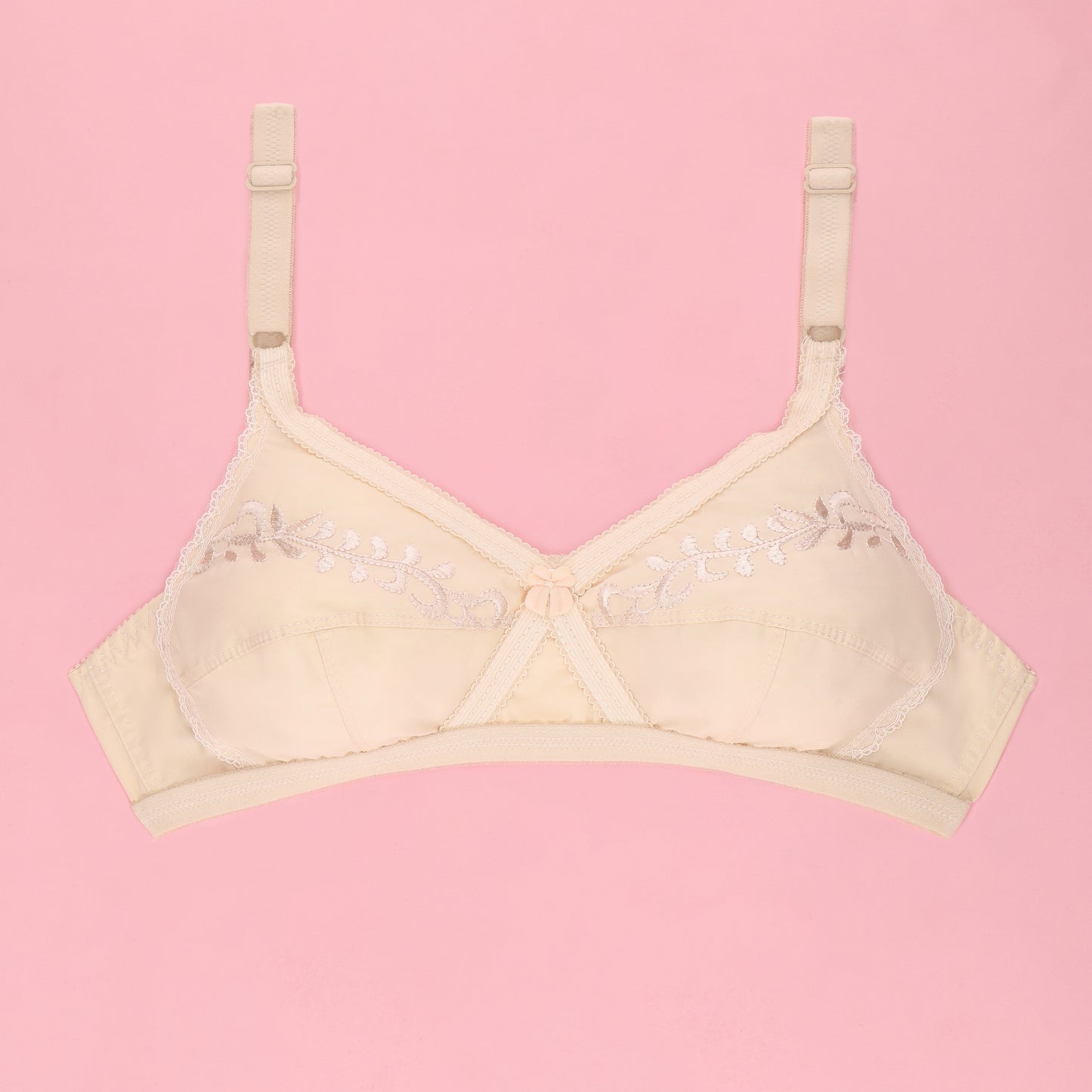 Sajiero Cross Ample Casual Non Padded Wireless Bra