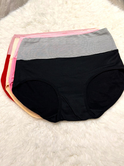 Sajiero Wasit Rib Brief Cotton Panty