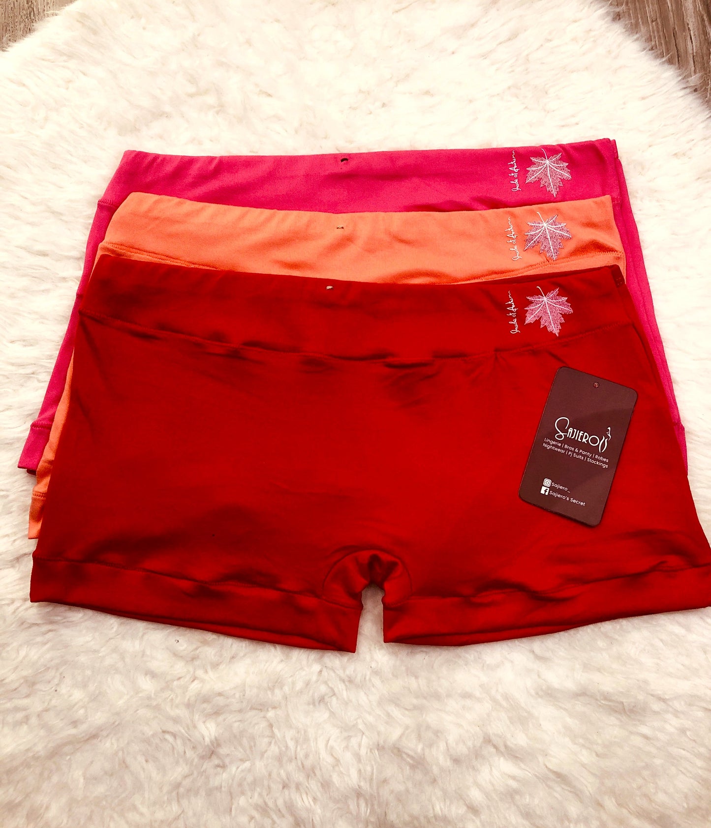 Sajiero Plain Cotton Boxer Panty good quality leakproof panties for women and ladies price in pakistan online 