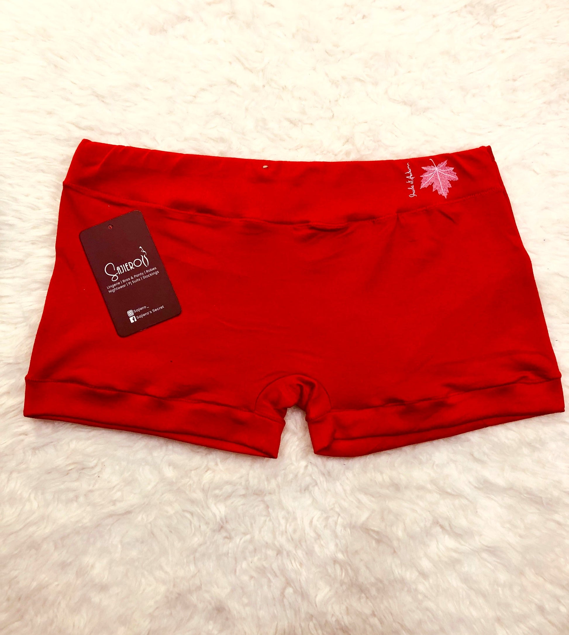 Sajiero Plain Cotton Boxer Panty good quality leakproof panties for women and ladies price in pakistan online