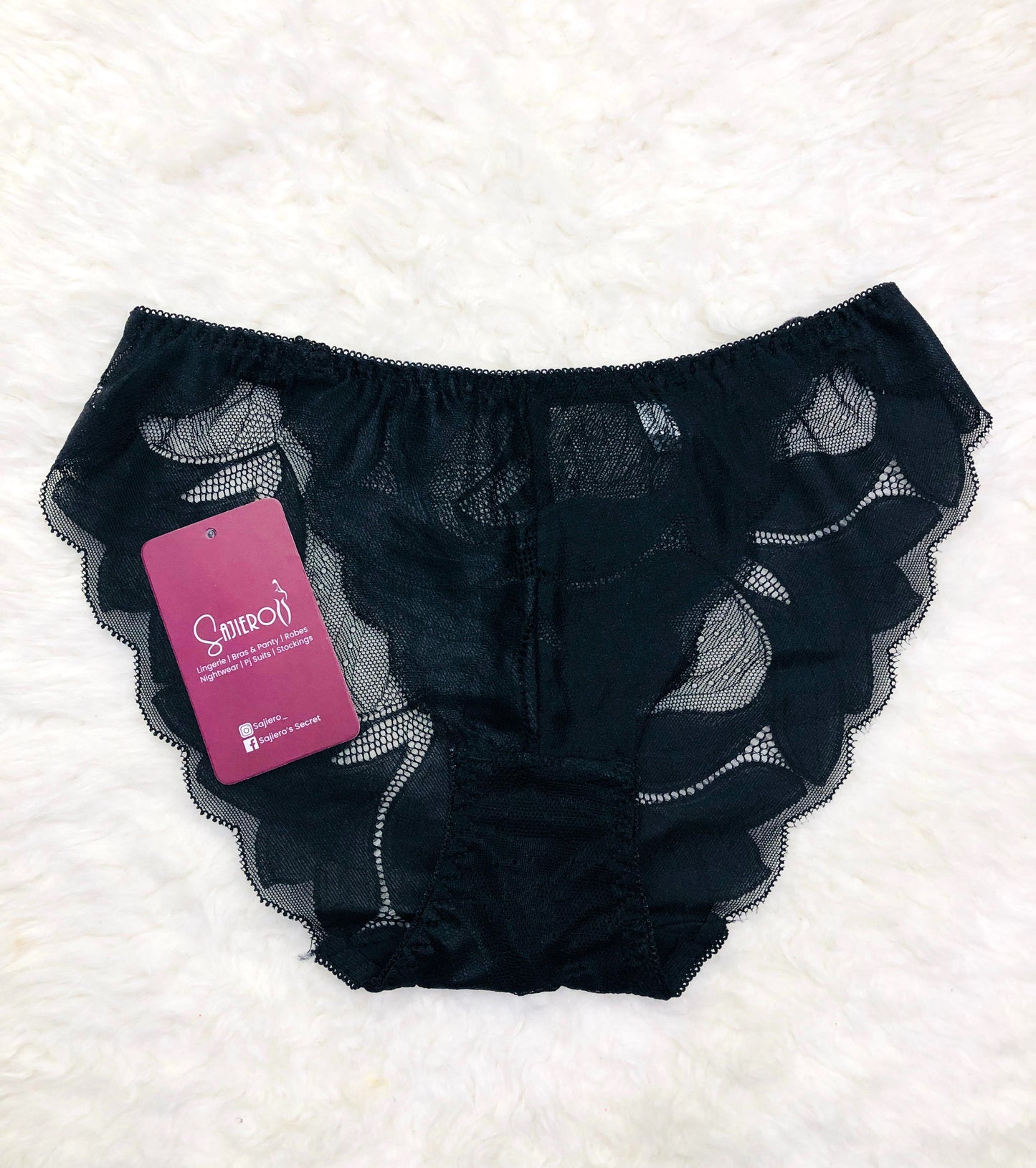 Sajiero Calendula Flowers Net Panty premiium quality undergarments for women and ladies price in pakistan