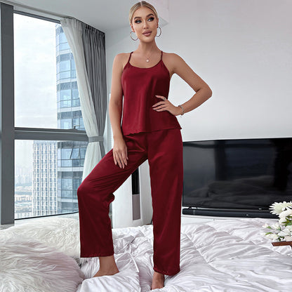 Sajiero Silk Sleeveless Pj Suit - Dream Silk