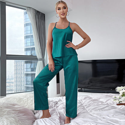 Sajiero Silk Sleeveless Pj Suit - Dream Silk